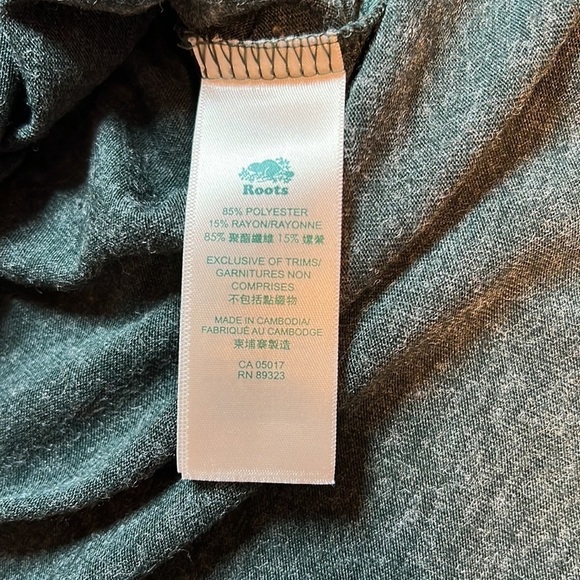 Roots Oversized Lightweight Knit Tunic Size XS - Picture 9 of 11